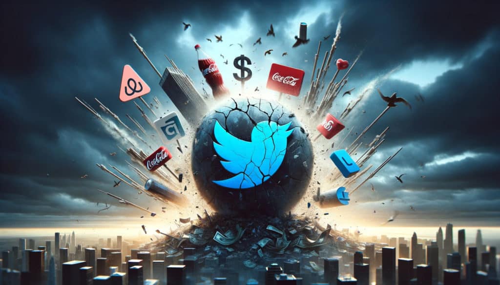 75 millions de dollars perte publicitaire twitter
