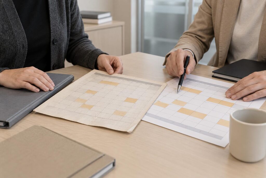 Calendrier des congés payés N-1 non pris et des dates de report