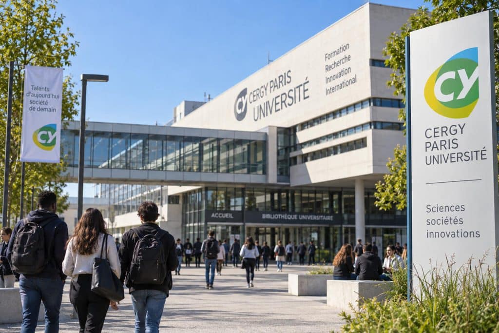 Campus de CY Cergy Paris Université, qui lance l’incubateur AKT dédié aux sciences humaines et sociales