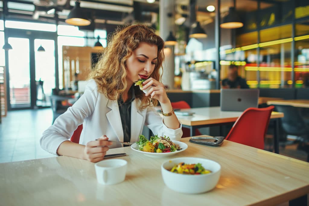 déjeuner fait maison choix de vie privilégié salariées