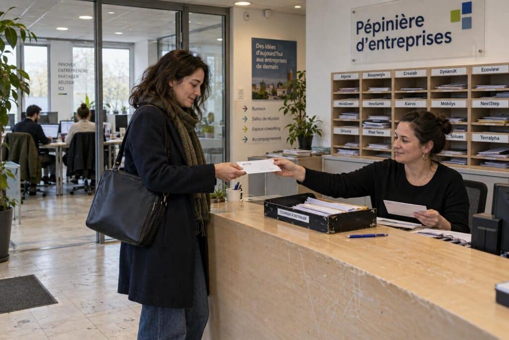 Des bureaux accueillent de jeunes entreprises en pépinière