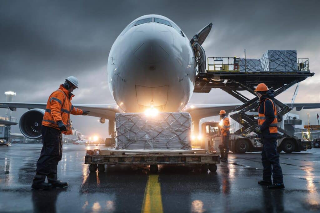fret aerien avion cargaison rapide fiable