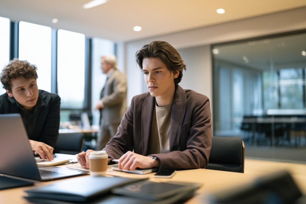 juniors autonomes en entreprise