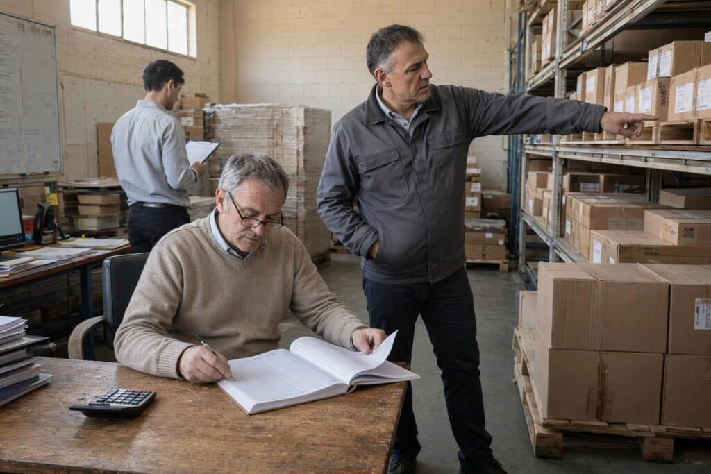 livre inventaire entreprise
