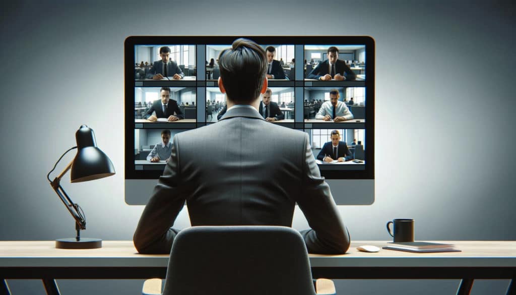 patron surveille ses employes en teletravail