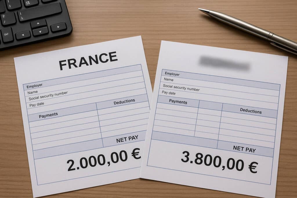 pays européen salariés gagnent presque deux fois plus france