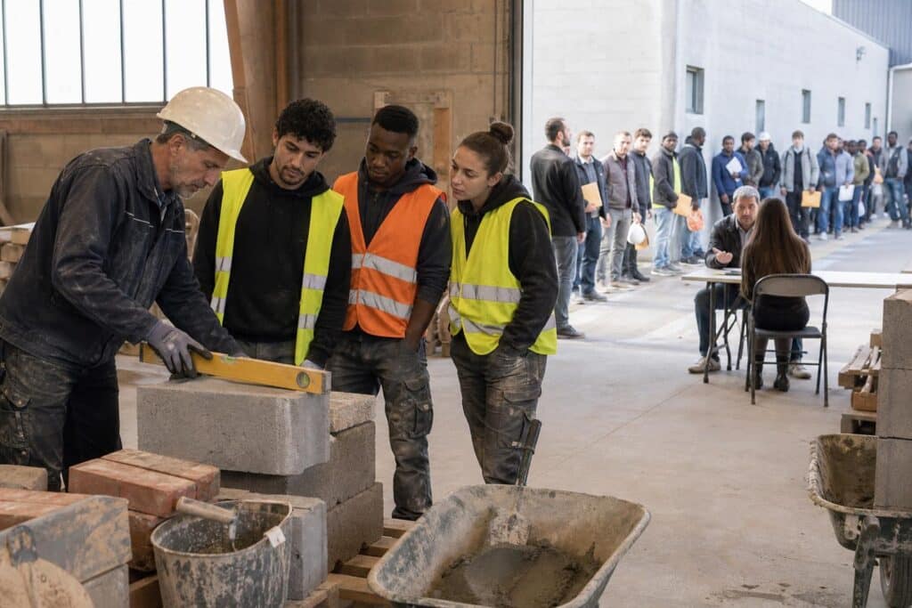 penurie de main oeuvre dans le btp