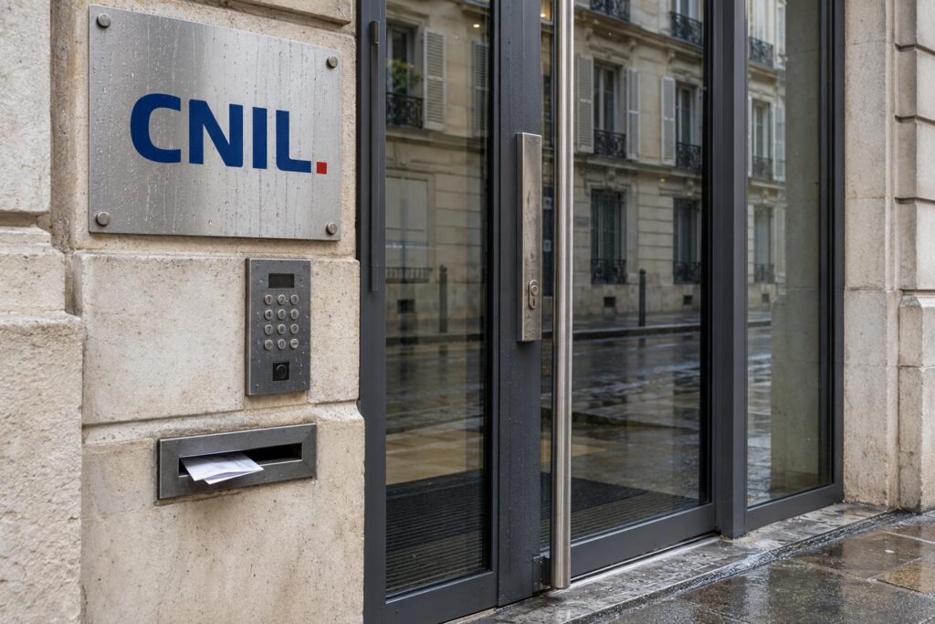 Un cadenas évoque la protection des données personnelles en France