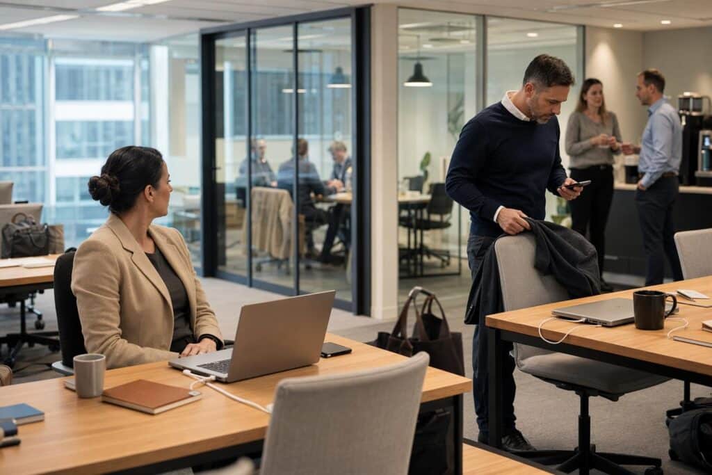 salaries au bureau pour visibilite