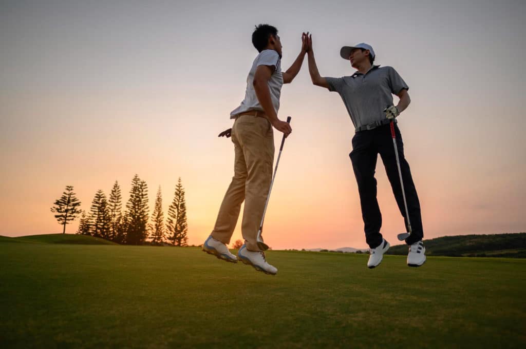 team building golf