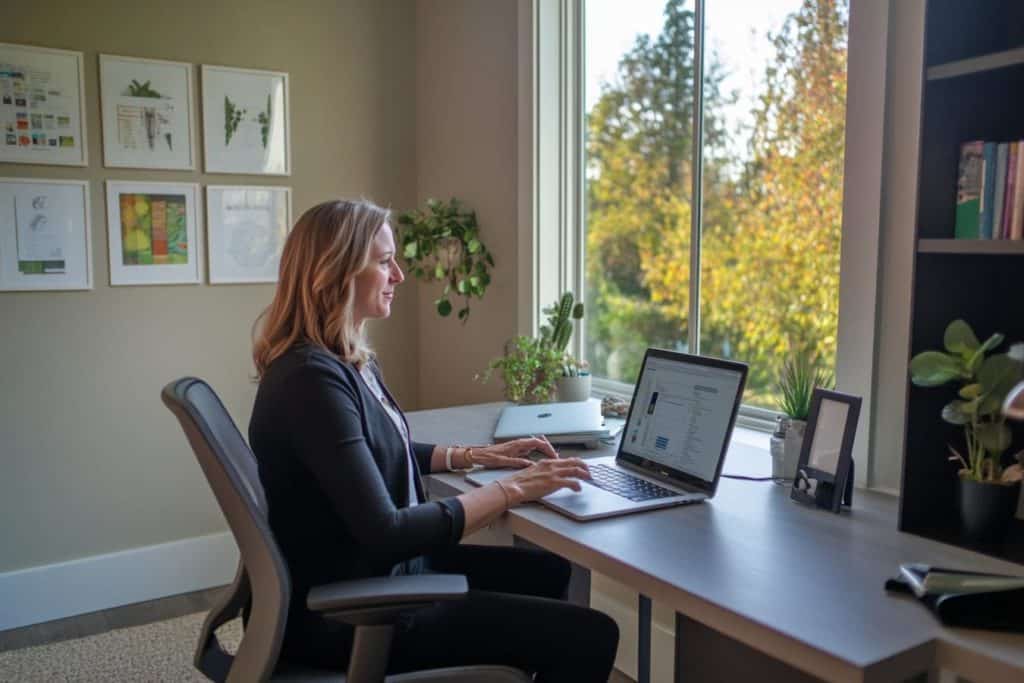 teletravail continu dans les entreprises modernes