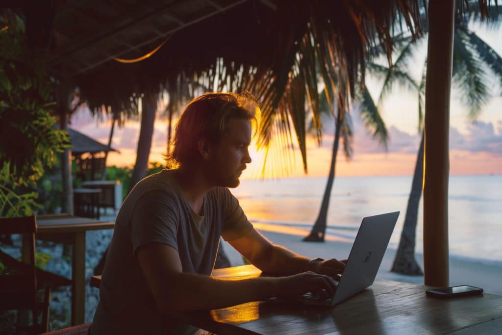 travail temporaire pendant voyage