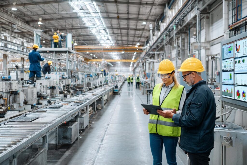 usine robots intelligence artificielle investissement